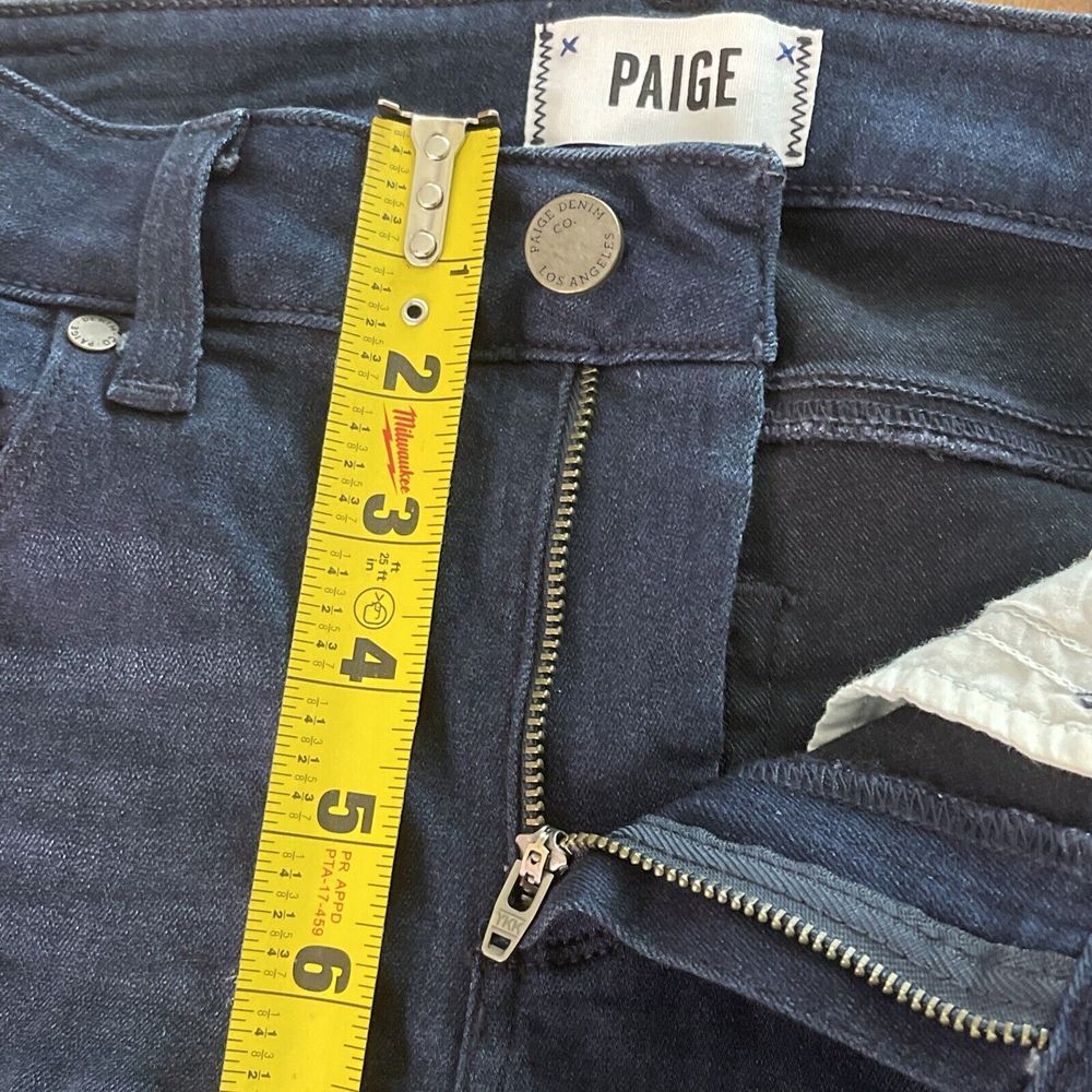 PAIGE Denim Verdugo Crop Skinny Stretch Jeans Never Worn Womens Size 27 - Picture 14 of 16